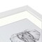 ArtToFrames Collage Photo Picture Frame with 5 - 5x7 inch Openings, Framed in White with Over 62 Mat Color Options and Plexi Glass (CSM-3966-152)